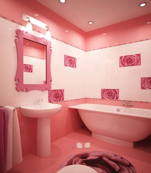 Розовая ванная: секреты дизайна интерьера в тренде 2023 года